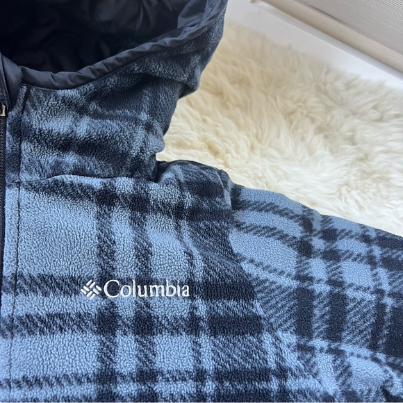 Columbia Reversible Winter Jacket Fleece Lined Size Small 8 - Picture 10 of 13